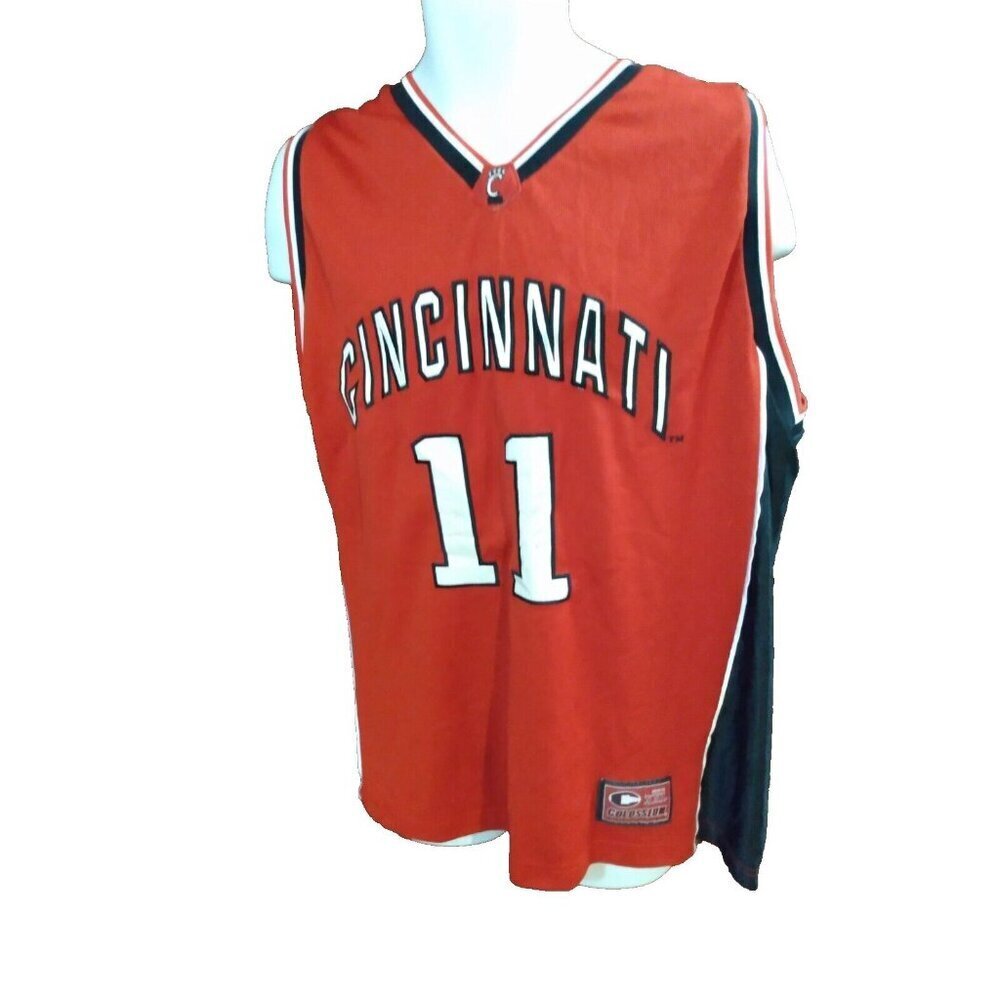 Vintage 90s University Of Cincinnati Bearcats Basketball Jersey Men's XL NCAA